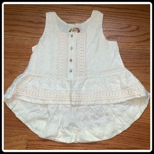 Joyfolie Mia Joy Sleeveless High low lace top